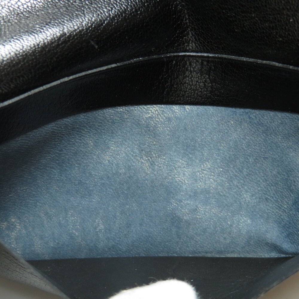 Celine long leather calfskin Wallet logo wallet - Picture 7 of 8